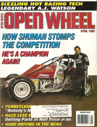 OPEN WHEEL 1995 APR - DAN DIETRICH, AJ WATSON, RON SHUMAN, DEUCE TURRILL